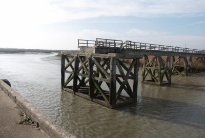 Ancien pont du Brault à Charron (Charente Maritime)