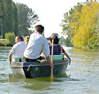 Propulsion par l'arrière